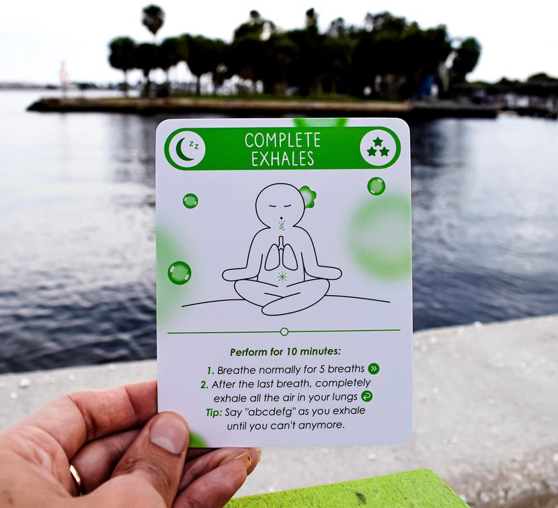 The Idea Space BEST 100 Daily Meditation Cards | Anxiety Relief Item for Relaxation | Self Care Kit for Stress Relief | Perfect Mindfulness Gift For Teens & Adults | Advance Beyond Positive Affirmations - Image 5
